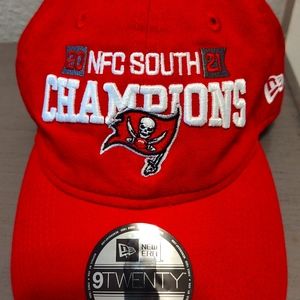 9twenty Hat Tampa Bay Buccaneers New Era 2021 NFC South Division Champions Red